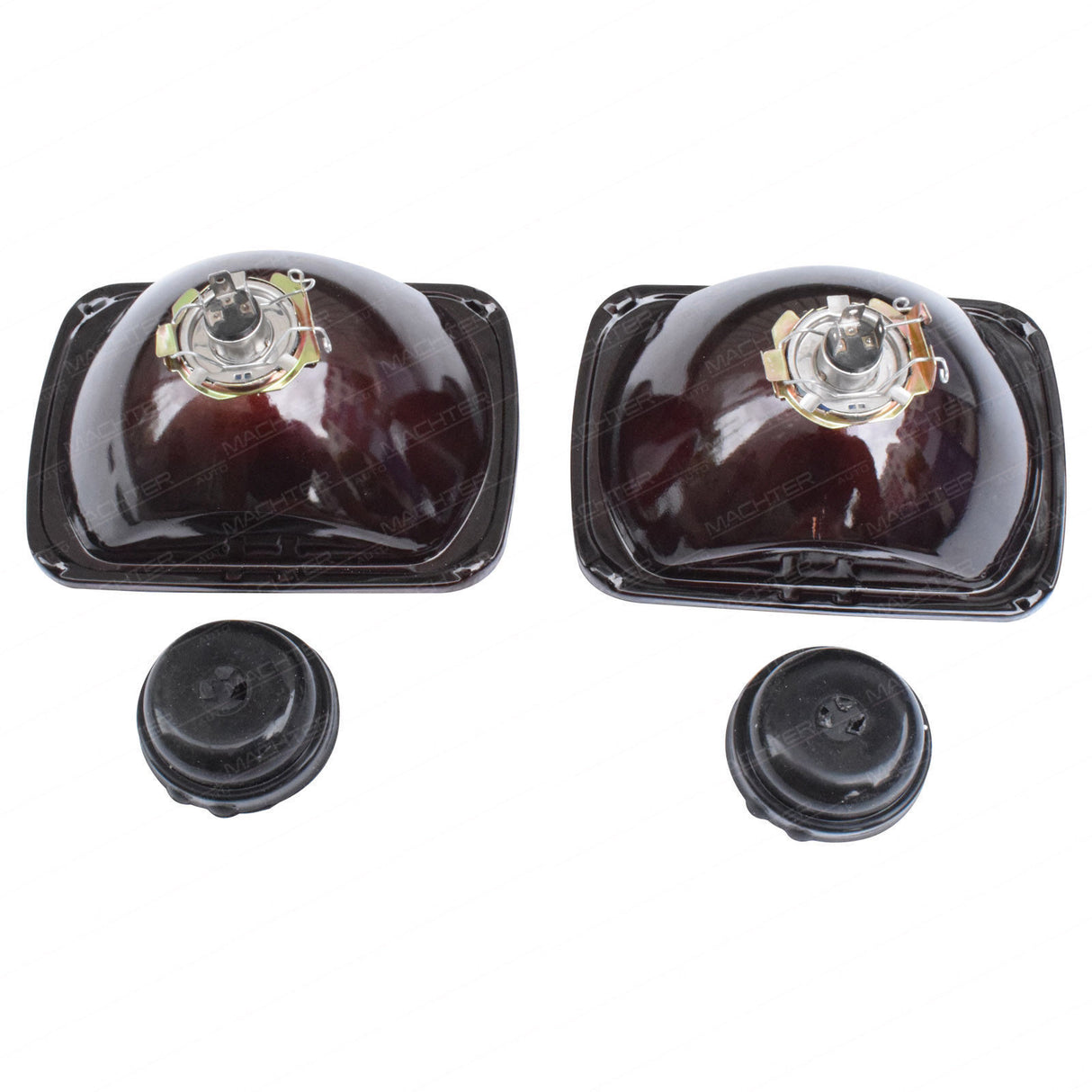 7 x 5 Inches Headlight H4 Upgrade Kit Fit For Hilux 83-05 Hi Watt Globes 1 Pair HL-001S - Machter