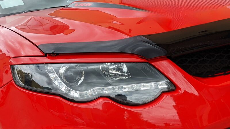 Black LED DRL Headlights Fit For Ford Falcon FG Sedan FPV XR6 XR8 2007-2014 HL-FD026LS - Machter