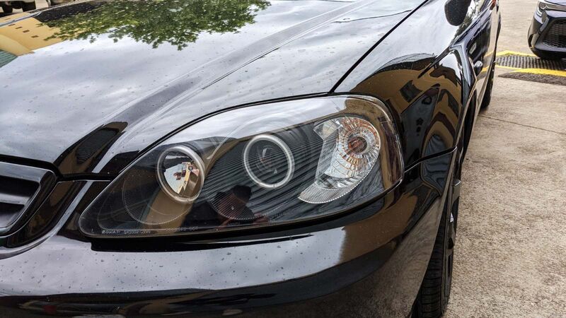 Black CCFL Angle Eye Projector Headlights Fit For Honda CIVIC EK VTIR VTIS 1999-2000 HL-HD032LS - Machter