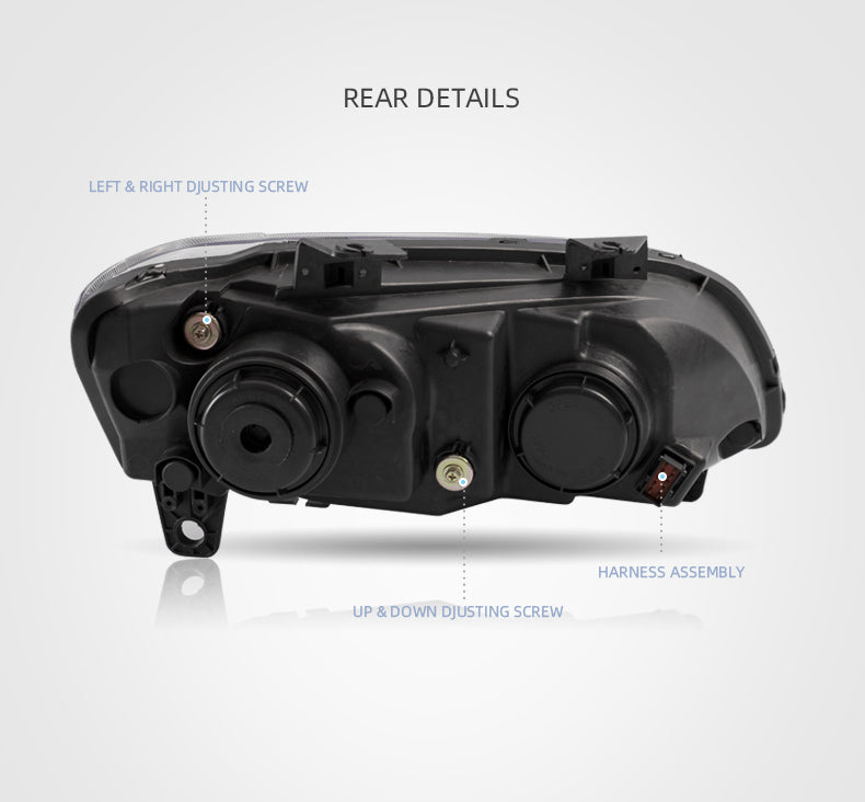LED Headlights Sequential Blinker Fit For Holden VE Commodore Series 1&2 With HID Xenon Globes HL-HLN002LED - Machter