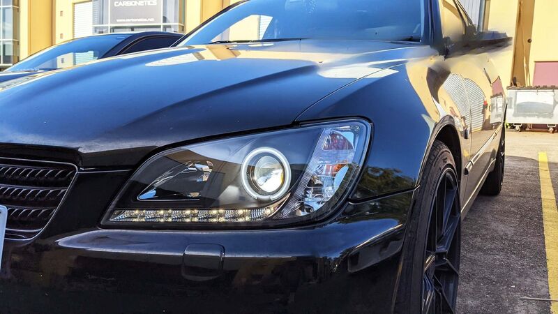 Black CCFL DRL Projector Headlights Fit For Lexus IS200 IS300 Toyota Altezza 1999-2005 HL-LX021LS - Machter