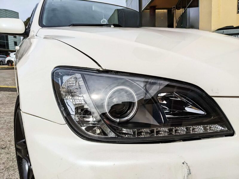 Black CCFL DRL Projector Headlights Fit For Lexus IS200 IS300 Toyota Altezza 1999-2005 HL-LX021LS - Machter