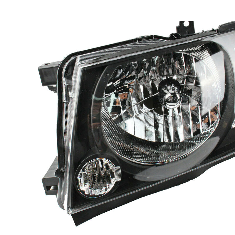 Black Smoked Pair Headlights Fit For Nissan Patrol GU Series GU4 Y61 10/2004-2016 HL-NS004 - Machter