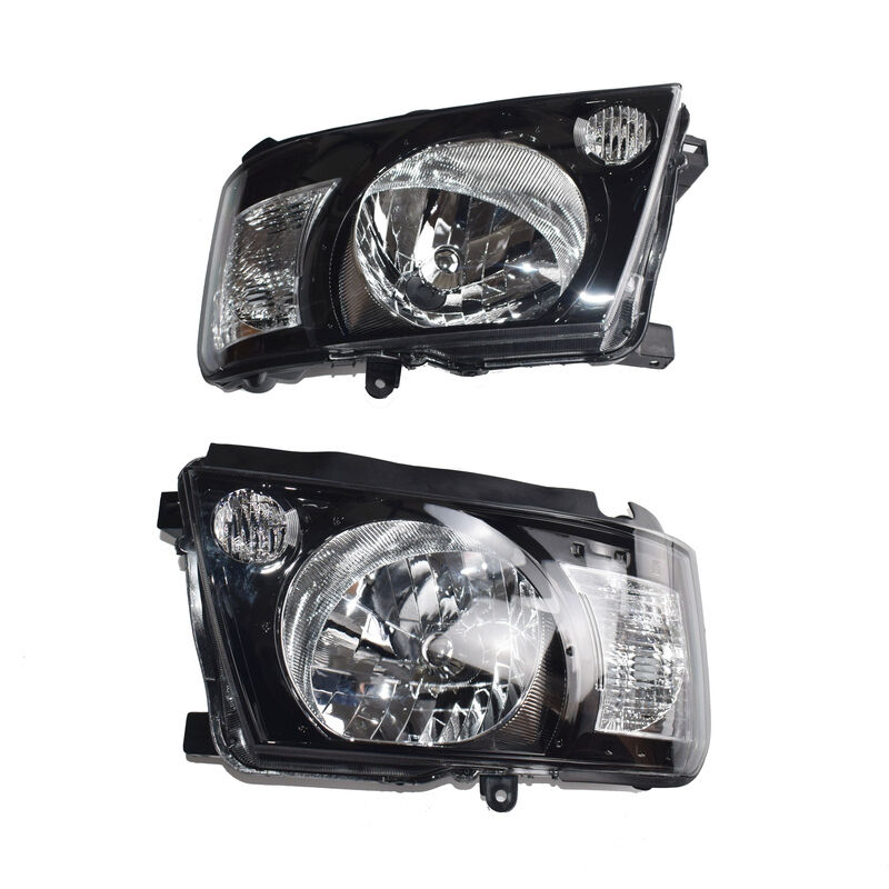 Black Smoked Pair Headlights Fit For Nissan Patrol GU Series GU4 Y61 10/2004-2016 HL-NS004 - Machter