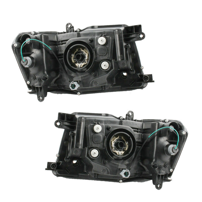Black Smoked Pair Headlights Fit For Nissan Patrol GU Series GU4 Y61 10/2004-2016 HL-NS004 - Machter