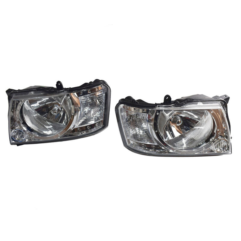 Pair Head light Lamp Fit For Nissan Patrol Wagon GU Y61 2004-2016 HL-NS005 - Machter