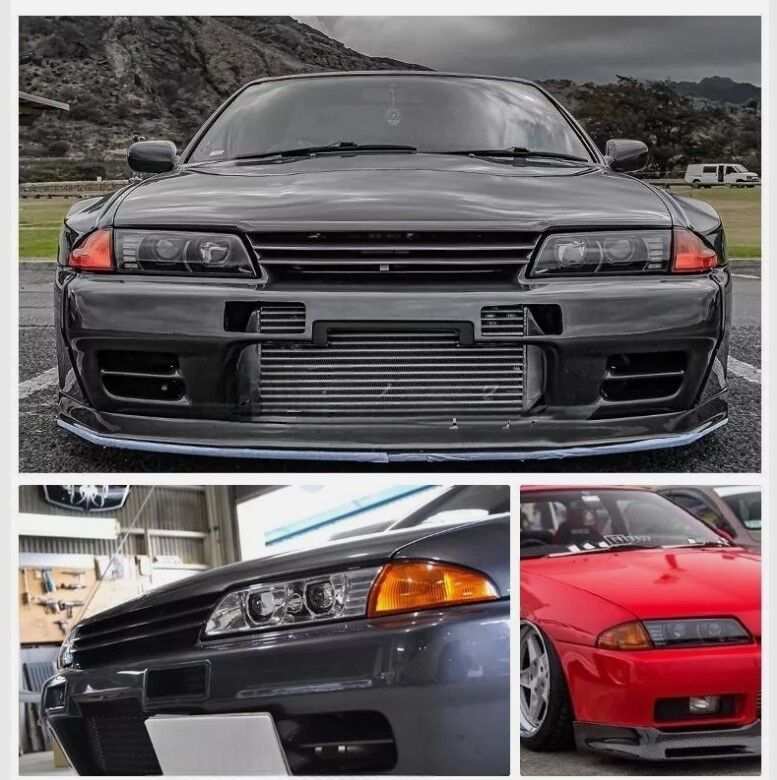 COPLUS 78 Works Dual LED Projector Headlights Fit For Nissan Skyline R32 GTR GTST RB26 1989-1994 HL-NS027LS - Machter