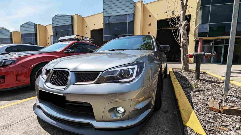 LED 3D Dynamic Blinker Projector Headlights Fit For Subaru Impreza WRX GD - Halogen Type 2005-2007 HL-SB003LS - Machter