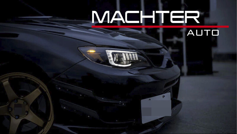 Coplus LED Projector Dynamic Headlights Fit For Subaru Impreza WRX STI G3 2008-2013 HL-SB005LS - Machter