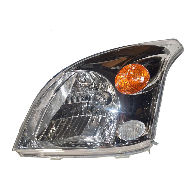 Chrome Pair HeadLights Fit For Toyota Landcruiser Prado 120 Series 2002-2009 HL-TA023 - Machter