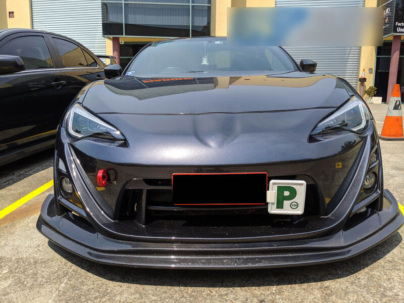 VLAND 3D LED DRL Projector Headlights Fit For Toyota 86 GTS For Subaru BRZ 2012-2020 HL-TA062LS - Machter