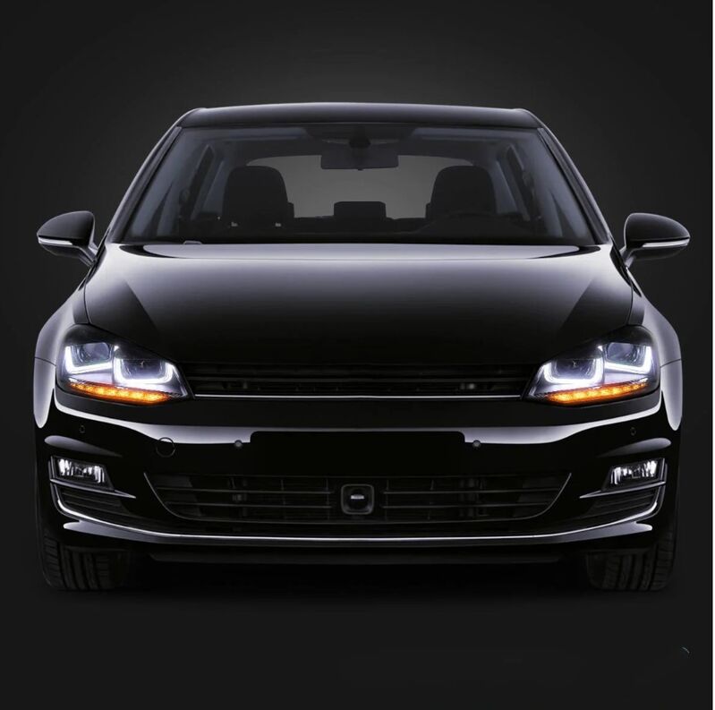 DRL Sequential LED Headlights Fit For Volkswagen VW Golf 6 MK6 GTI TDI 2008-2014 HL-VW025LS - Machter