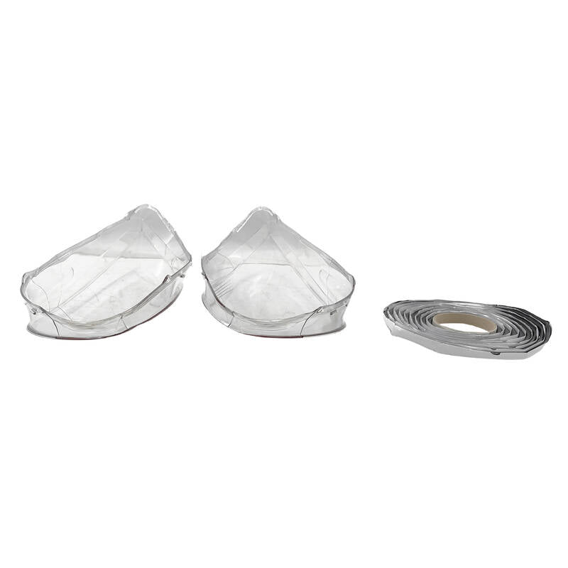 Pair Left & Right Clear Headlight Cover Lens Headlamp Shell Fit For Volvo V40 2013-2016 HLC-VOL001 - Machter