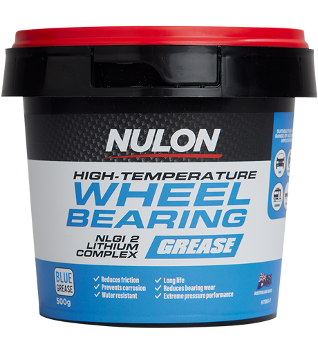High-Temperature Wheel Bearing NLGI 2 Lithium Complex Grease - Nulon 500g
