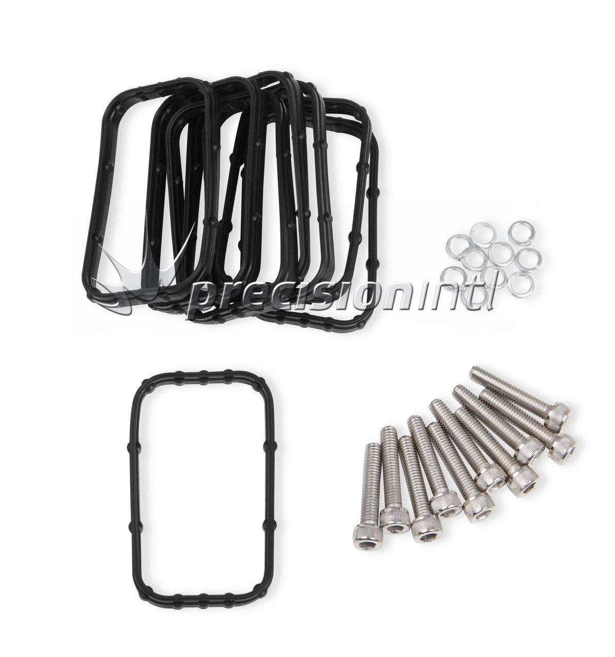 Sniper EFI Fabricated Intake Manifold GM LS3 Silver HY838231 - Holley - Inlet & Intake Manifolds - Holley
