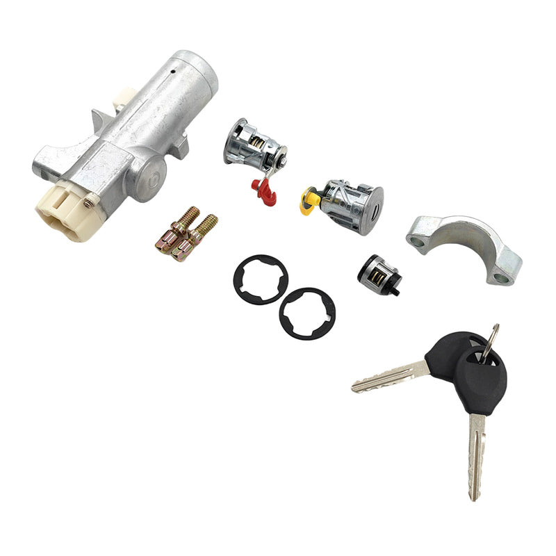 Ignition Barrel Door Locks With Bolts Fit For Nissan Patrol DX ST GU Y61 Ute 2000-2017 IBA-NS002 - Machter
