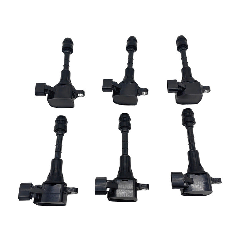6pcs Ignition Coil Fit For Nissan Elgrand E50 E51 E52 Maxima J31 Murano Z50 Navara D40 Pathfinder R51 Skyline V35 Teana J31 2000-ON 22448-AL61C IC-NS003-6PCS - Machter