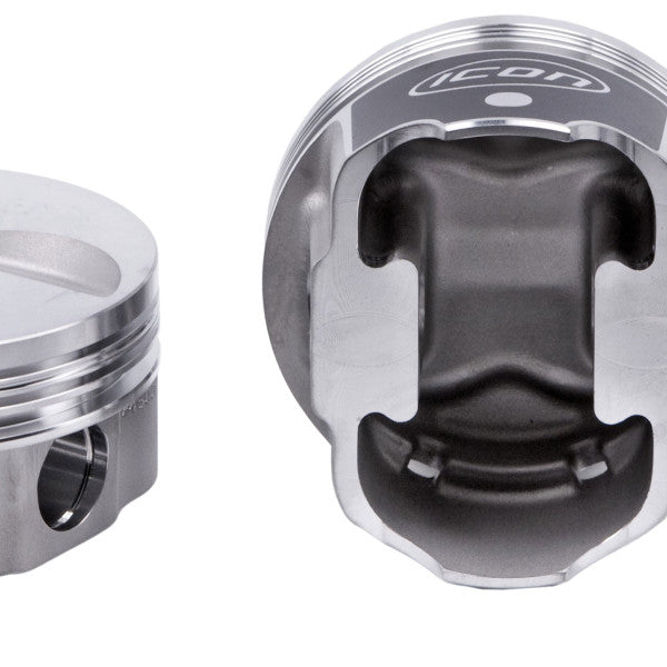 Piston & Pin Set (Performance) CHEV 350 SB V8 FLAT TOP FHR 8IC10012-040 - ICON