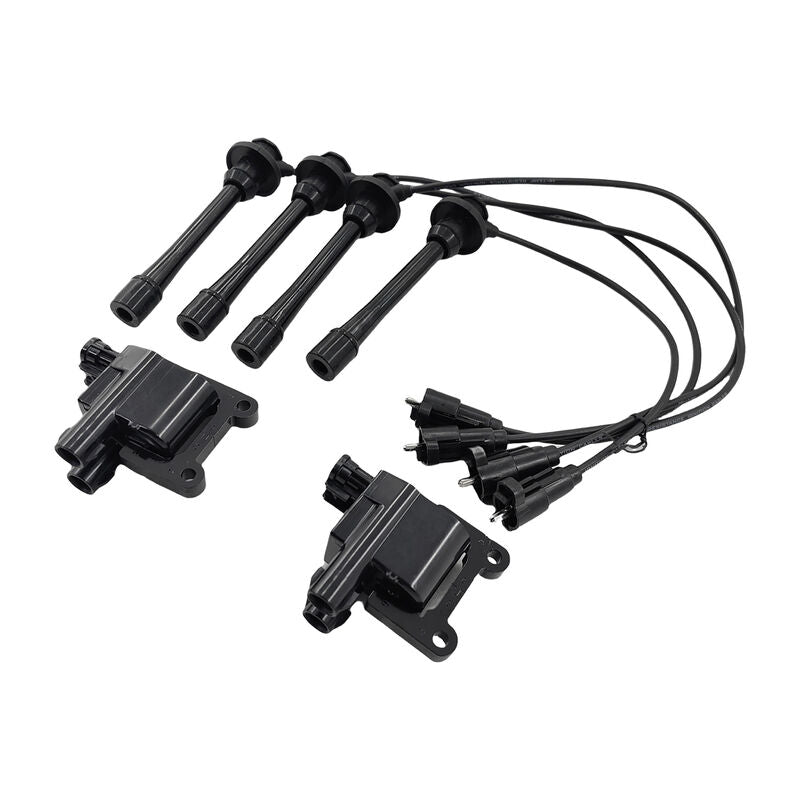 Ignition Coil & Top Gun Lead Kit Fit For Toyota Hilux RZN149R RZN169R 2.7L 3RZ-FE 4 Cylinder MPFi 16V 1997-2005 ICKIT-TA001 - Machter