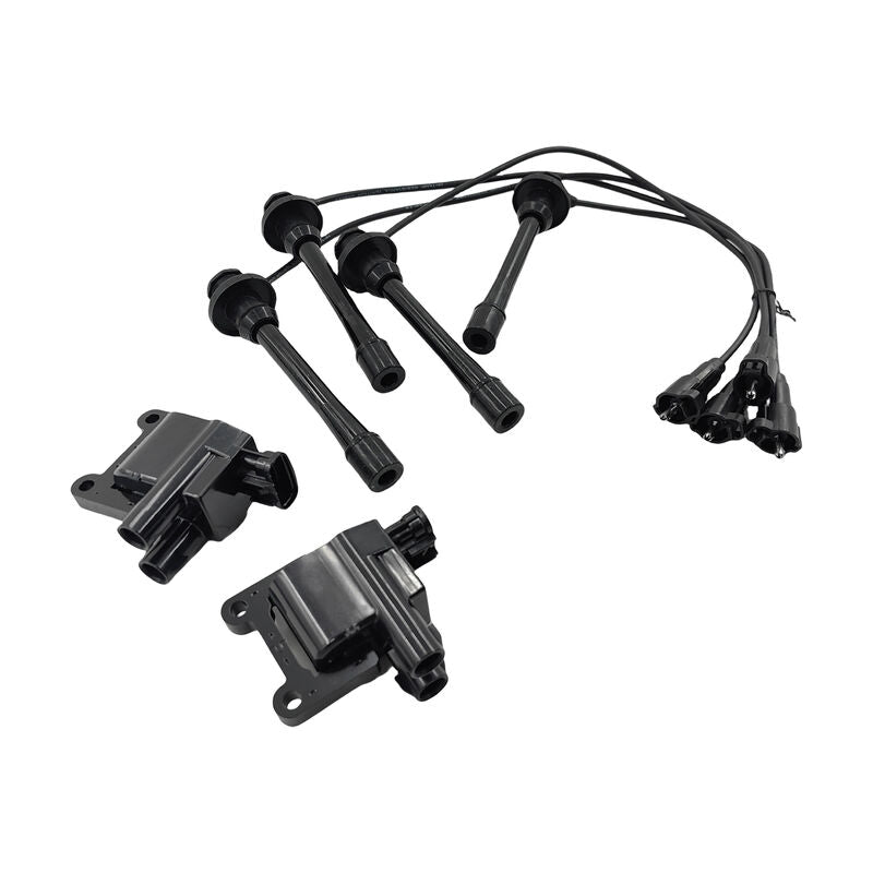 Ignition Coil & Top Gun Lead Kit Fit For Toyota Hilux RZN149R RZN169R 2.7L 3RZ-FE 4 Cylinder MPFi 16V 1997-2005 ICKIT-TA001 - Machter