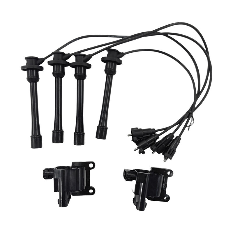 Ignition Coil & Top Gun Lead Kit Fit For Toyota Hilux RZN149R RZN169R 2.7L 3RZ-FE 4 Cylinder MPFi 16V 1997-2005 ICKIT-TA001 - Machter