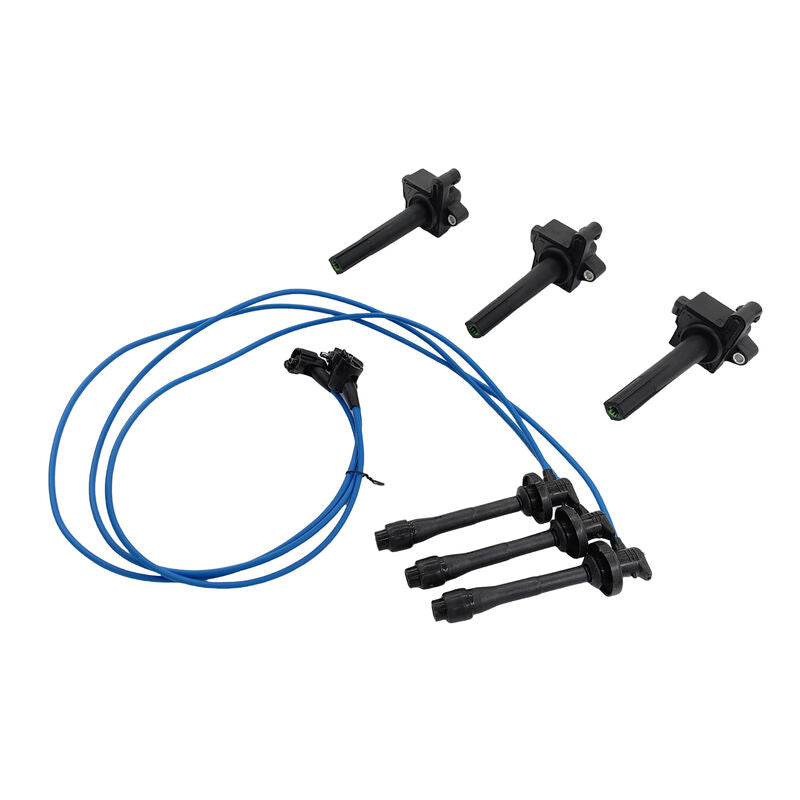 Ignition Coil & Top Gun Lead Kit Fit For Toyota Avalon MCX10R Camry MCV20R MCV36R Vienta MCV20R 1MZ-FE 3.0L ICKIT-TA002 - Machter