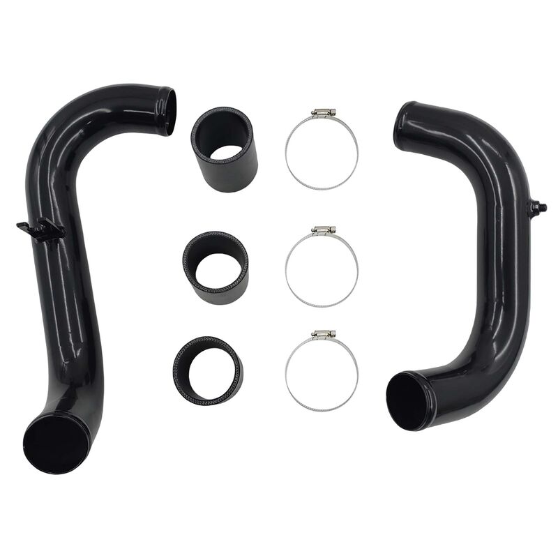 Intercooler Piping Kit With Joints & Clamps Black Fit For Nissan Navara D40 2.5L 140Kw YD25DDTi Engine Spain Built Only 2010-2014 ICP-NS004-BLK - Machter