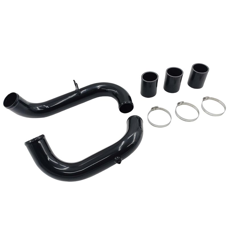 Intercooler Piping Kit With Joints & Clamps Black Fit For Nissan Navara D40 2.5L 140Kw YD25DDTi Engine Spain Built Only 2010-2014 ICP-NS004-BLK - Machter