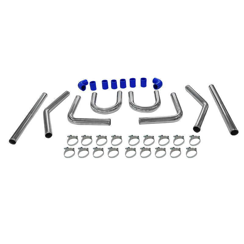 2Inch 51mm 2'' Universal Turbo Intercooler Piping Pipe Kit Aluminum Fit For All Turbo Projects ICP-UN20 - Machter