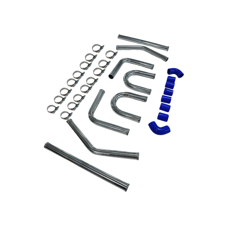 2Inch 51mm 2'' Universal Turbo Intercooler Piping Pipe Kit Aluminum Fit For All Turbo Projects ICP-UN20 - Machter