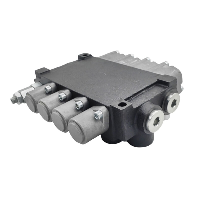 4 Spool P40 Hydraulic Directional Control Valve Fit For Tractor Loader Wood Chipper Excavator Forklift ICV-P40 - Machter