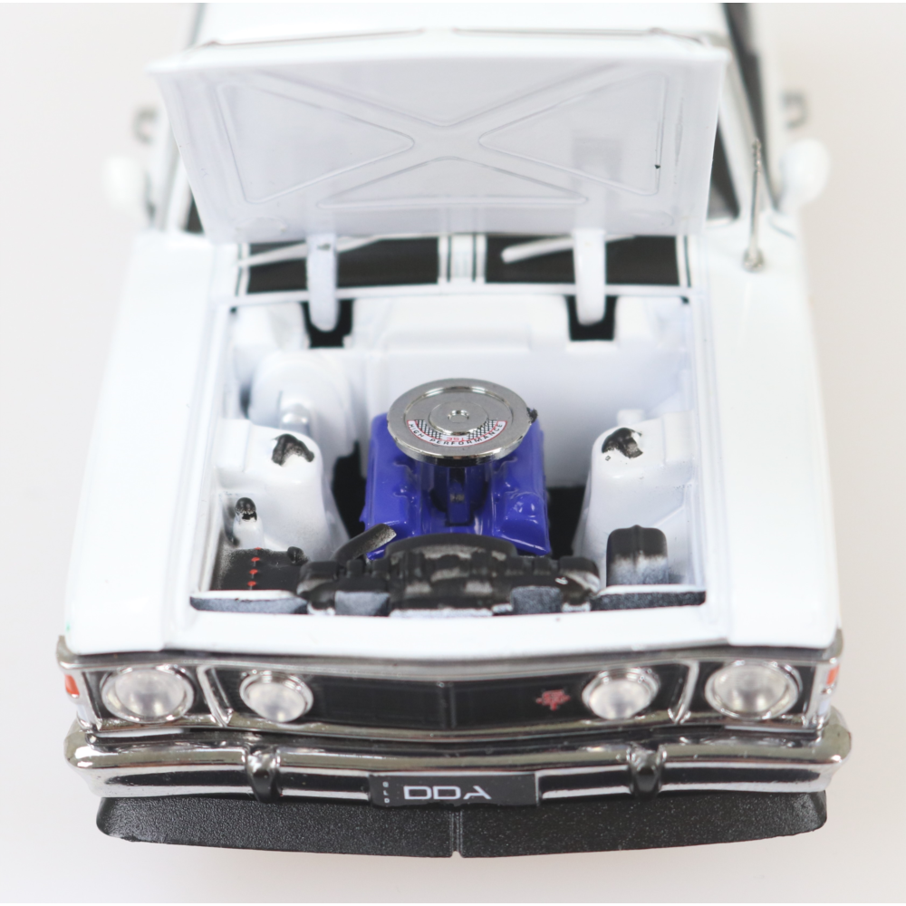 Ford Falcon XW GTHO Phase II White Diecast Model Car 1:32 Scale (Approx. 14–15cm) Collectible