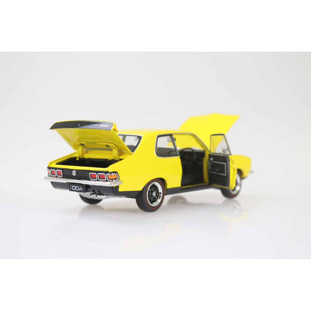 Holden LJ GTR Torana Yellow Diecast Model Car 1:24 Scale (Approx. 18–20cm) Collectible | Universal Auto Spares