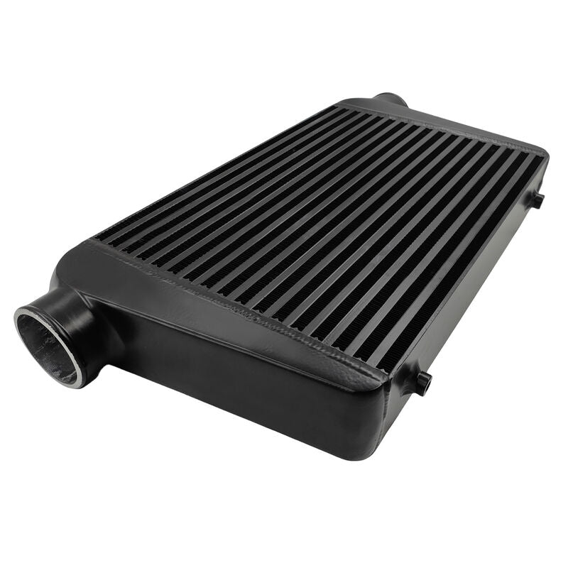 Intercooler With 3" Inlet/Outlets 450 x 300 x 76mm Black Fit For Universal INTERC-003 - Machter