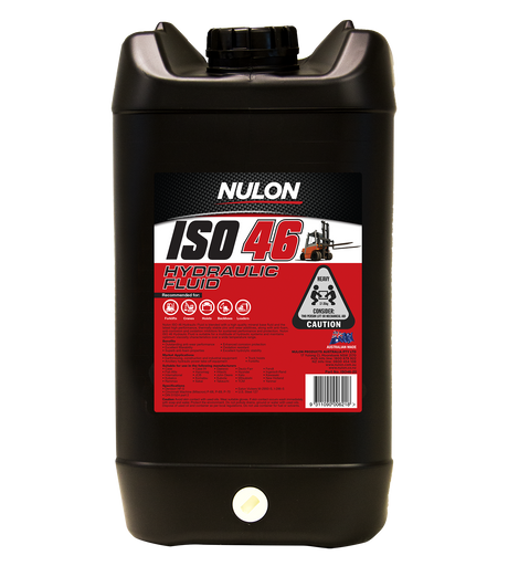 ISO 46 Hydraulic Fluid - Nulon 20L