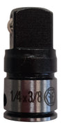 DA23 1/4" Female to 3/8" Male Impact Socket Adaptor Steel 4901026B - Dual Action