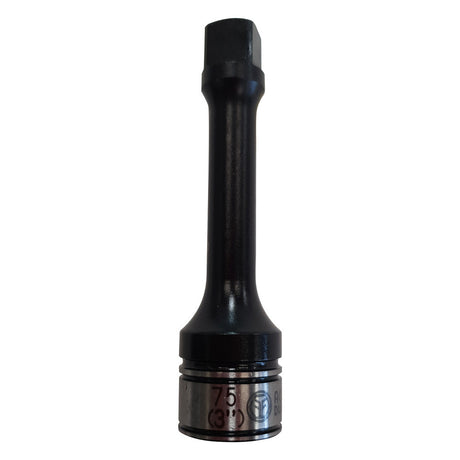 DA3075 3/8" Drive Impact Socket Extension Bar 75mm Size 5017075B - Dual Action