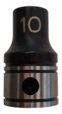 Dual Action 10mm 1/2" Drive Thin Wall Impact Socket - Action Industrial