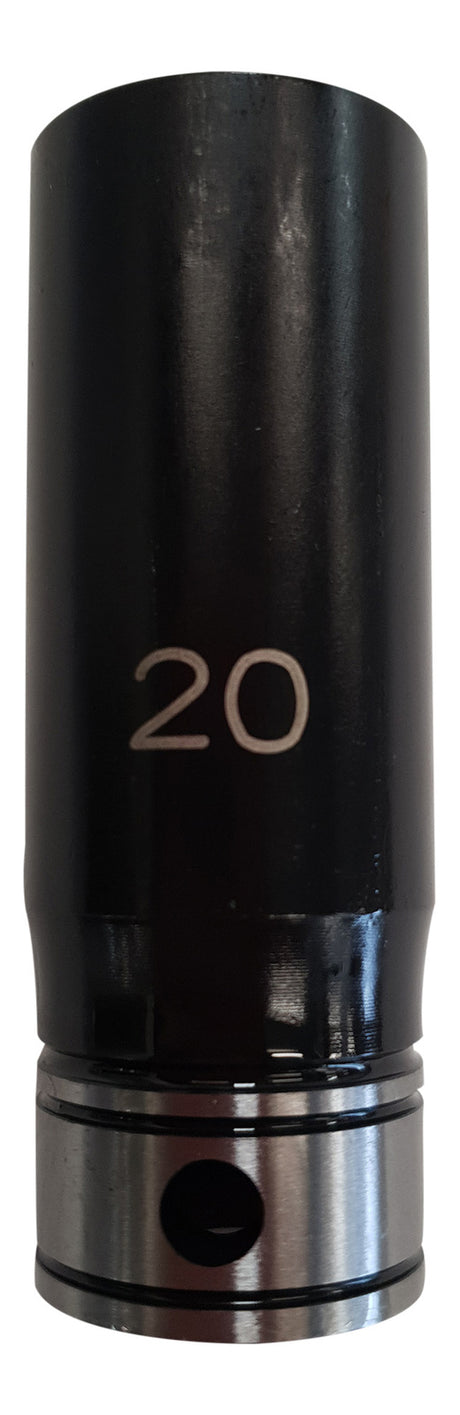 Dual Action 20mm 1/2 DR 6PT Thin Wall Deep Socket - Action Industrial