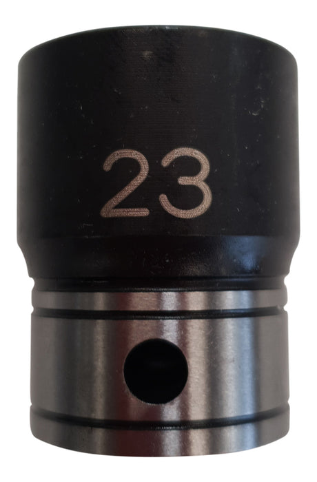 Dual Action 23mm 1/2" Drive Thin Wall Impact Socket - Action Industrial