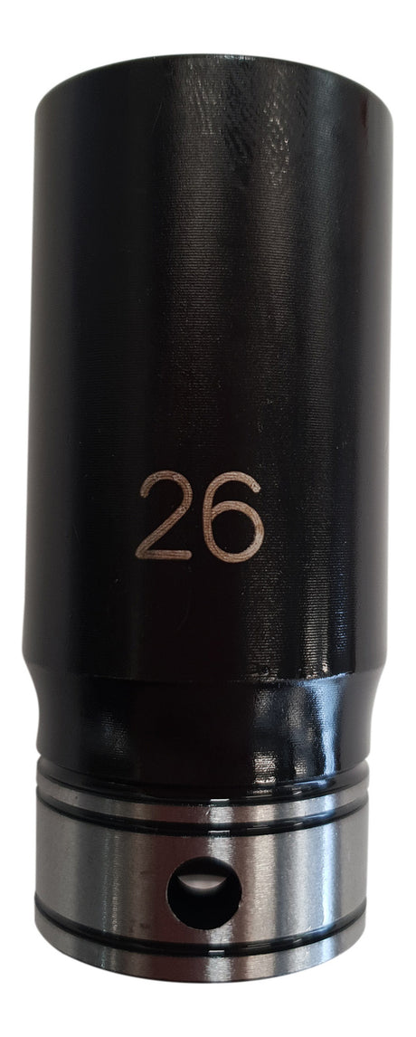Dual Action 26mm 1/2 DR 6PT Thin Wall Deep Socket - Action Industrial