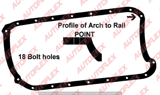 Oil Pan Gasket JH018 - AUTOFLEX