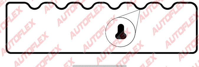 Rocker Cover Gasket JN305 - AUTOFLEX