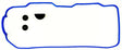 Rocker Cover Gasket Kit Fits HYUNDAI G4CS, MITSUBISHI 4G62, 4G63, 4G64 I4 SOHC JN496K - Platinum Gasket