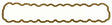 Rocker Cover Gasket Fits JEEP ERH I6 OHV JP100 - Platinum Gasket