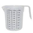 Plastic Measuring Jug 1LTR Capacity with Printed Scale - AUTOKING