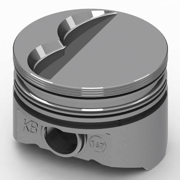Piston & Pin Set (Performance) CHRY 318 V8 FLAT TOP KB HYP 8KB167-040 - KB - HYPEREUTECTIC