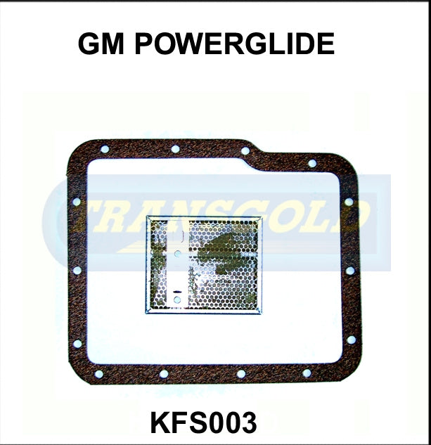 Transmission Filter Kit Fits Holden 61-64 GfS3 Powerglide KFS003 - Transgold
