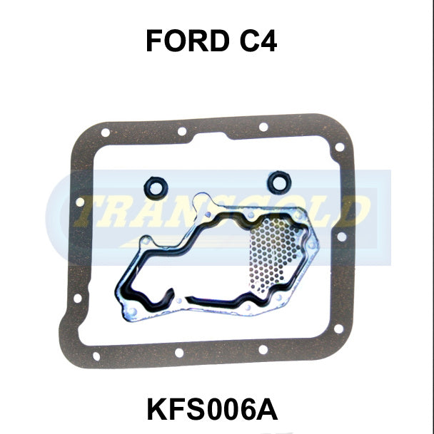 Transmission Filter Kit Fits Ford C4 KFS006 - Transgold | Universal Auto Spares