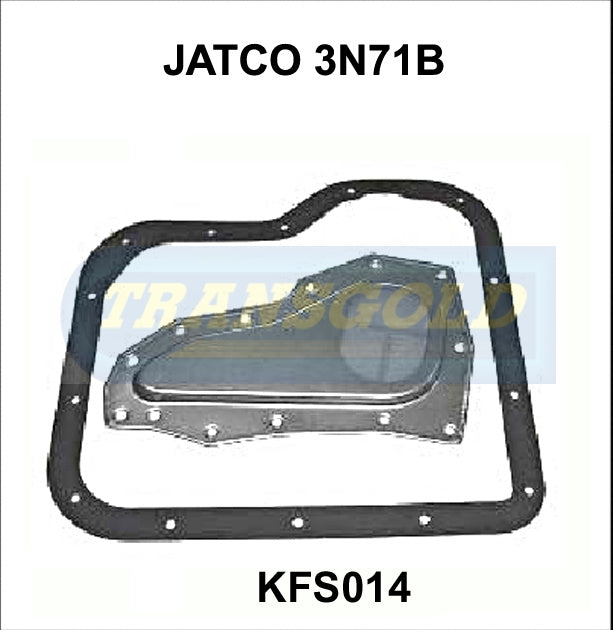 Transmission Filter Kit Fits Early Nissan/Mazda Rwd Gfs14 Jatco 3Sp 3N71B KFS014 - Transgold | Universal Auto Spares